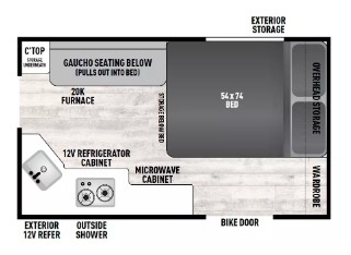 2021 COACHMEN VIKING 12.0TD-MAX, , floor-plans-day image number 0